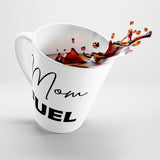 Mom Fuel Latte mug 12 Oz