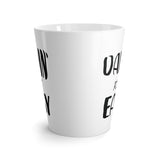 Daddin' Ain't Easy Latte Coffee Mug