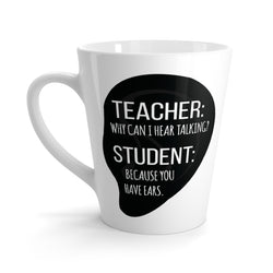 Teacher And Student Latte mug
