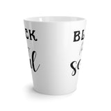 Black Like My Soul Funny Latte mug 12 Oz
