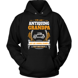 Antiquing Grandpa Hoodie