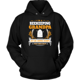 Beekeeping Grandpa Hoodie