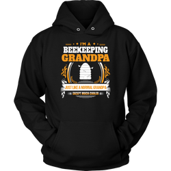 Beekeeping Grandpa Hoodie