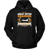 Aircraft spotting grandpa hoodie