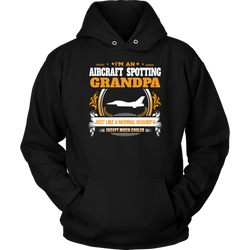 Aircraft spotting grandpa hoodie