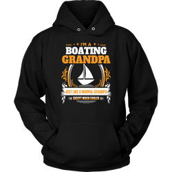 Boating Grandpa Hoodie
