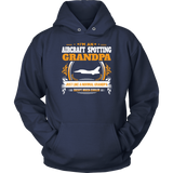 Aircraft spotting grandpa hoodie