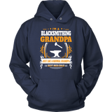 Blacksmithing Grandpa Hoodie
