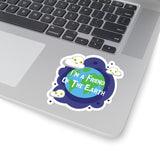 Earth Day Kiss-Cut Stickers