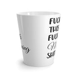 Good Morning Funny Latte mug 12 Oz