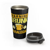 Funny Paralegal Quote Stainless Steel Travel Mug