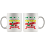 Be Nice To The Firefighter Krampus Is Watching Funny Xmas