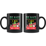 Funny CFO Christmas Gift Black Coffee Mug