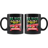 Funny Emergency Medical Specialist Christmas Gift Black Coffee Mug