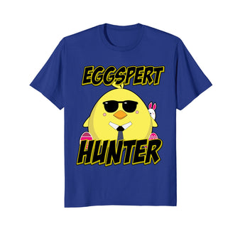 Cute Kids Eggspert Hunter Easter Egg Graphic Tee