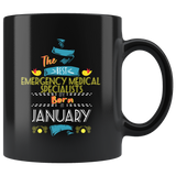 Best Emergency Medical Specialists are Born in January Gift Idea Black Coffee Mug