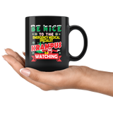 Funny Emergency Medical Specialist Christmas Gift Black Coffee Mug