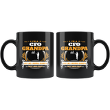 CFO Grandpa Black Coffee Mug Gift