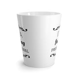 I'm A Fucking Professional - Latte Coffee Mug
