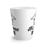 This Lady Is One Awesome Mom Latte mug 12 Oz