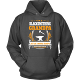 Blacksmithing Grandpa Hoodie