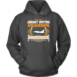 Aircraft spotting grandpa hoodie