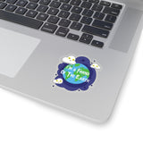 Earth Day Kiss-Cut Stickers