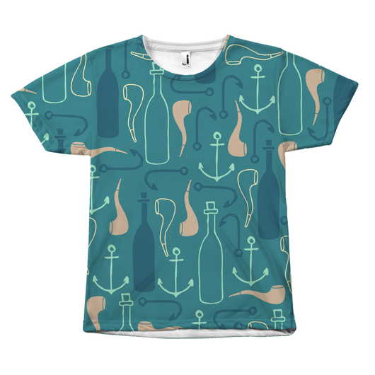 Nautical All Over Print Tshirt