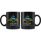 Best Chimney Sweeper are Born in January Gift Idea Black Coffee Mug