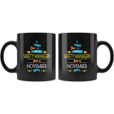 Best Safety Managers are Born in November Gift Idea