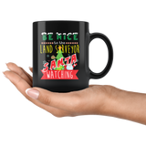 Funny Land Surveyor Christmas Gift Black Coffee Mug
