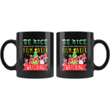 Funny Film Maker Christmas Gift Black Coffee Mug