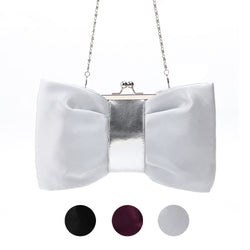 Chic Women's Bow Clutch Handbag with FREE SHIPPING