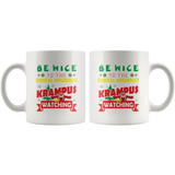 Be Nice To The Dental Hygienist Krampus Is Watching Funny Xmas