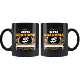 CFO Grandma Black Coffee Mug Gift